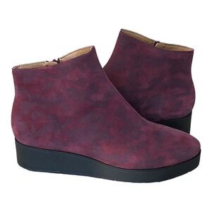 Lucky Brand Womens Karmeya Sugar Red Fashion Boots Size 9.5 M‎